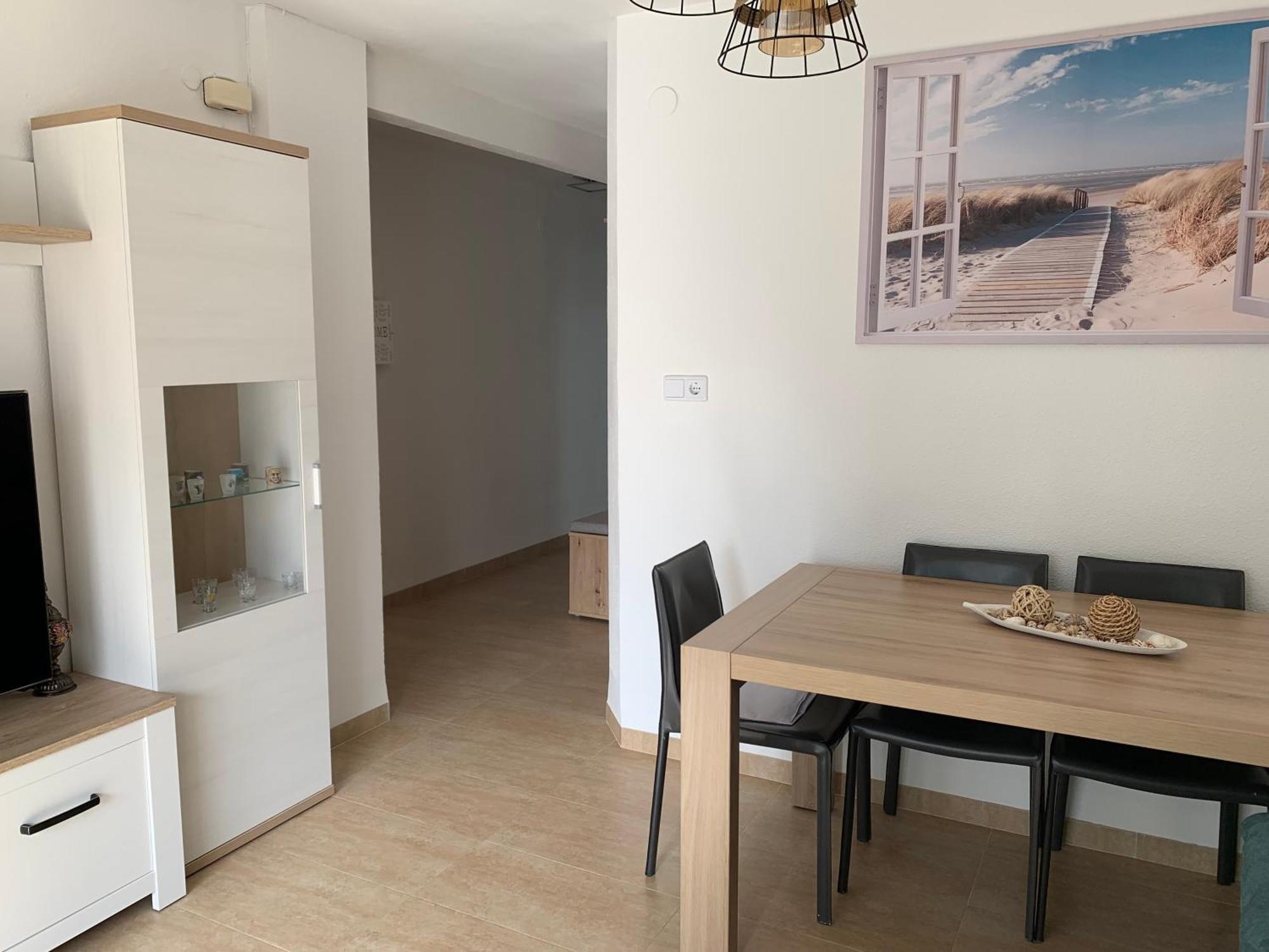 Bonito Y Coqueto Apartamento A 150Metros De La Playa 2 Linea Playa de Gandia Екстериор снимка